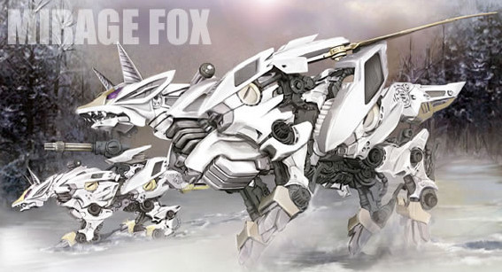 Mirage Fox, Zoids Original, Takara Tomy, Model Kit